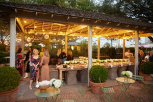 The beautiful scene under a Hunter’s Supermoon at Tiny Boxwood’s. (Photo by Nneoma Aiiwe)