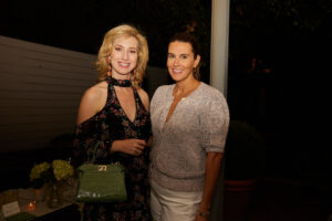 Kaleta Blaffer Johnson, Kathryn Swain wearing Surya and the Moon jewels. (Photo by Nneoma Aiiwe)