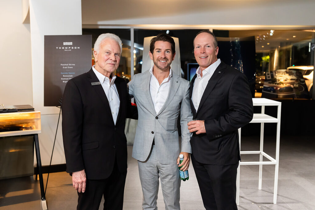 Guests at the Park Place Porsche party.