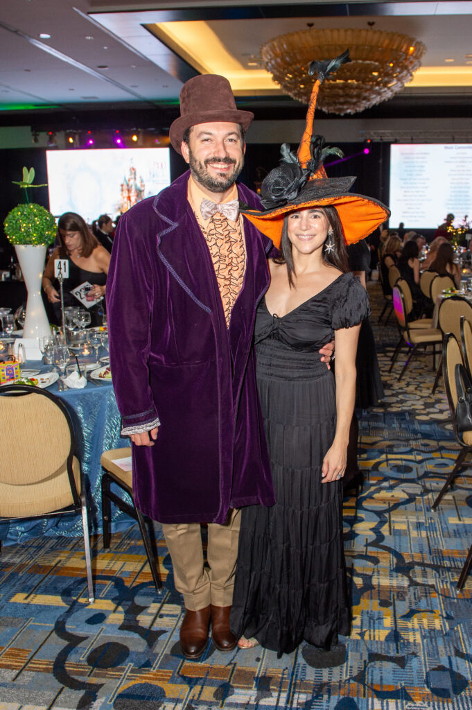 Chef Aaron & Victoria Bludorn at the Ronald McDonald House Boo Ball (Photo by Jacob Power)