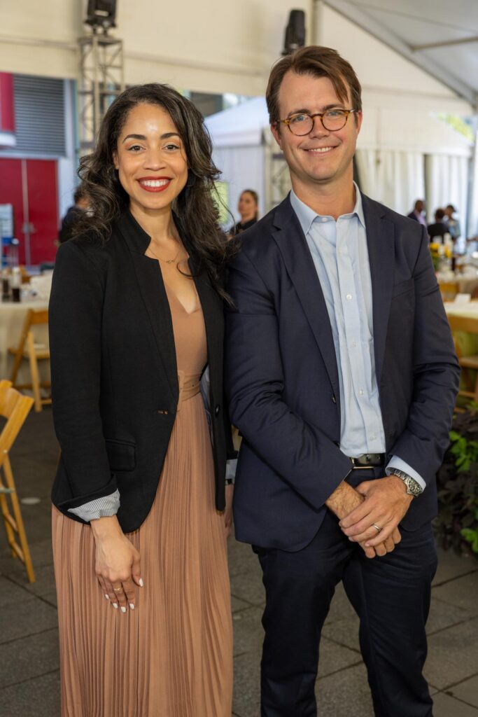 Amanda Edwards, Taylor Chapman at the Houston Parks Board annual luncheon (Photo by Jenny Antill)