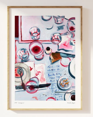 Amelia Jayne Indulgence print (starting at $50)