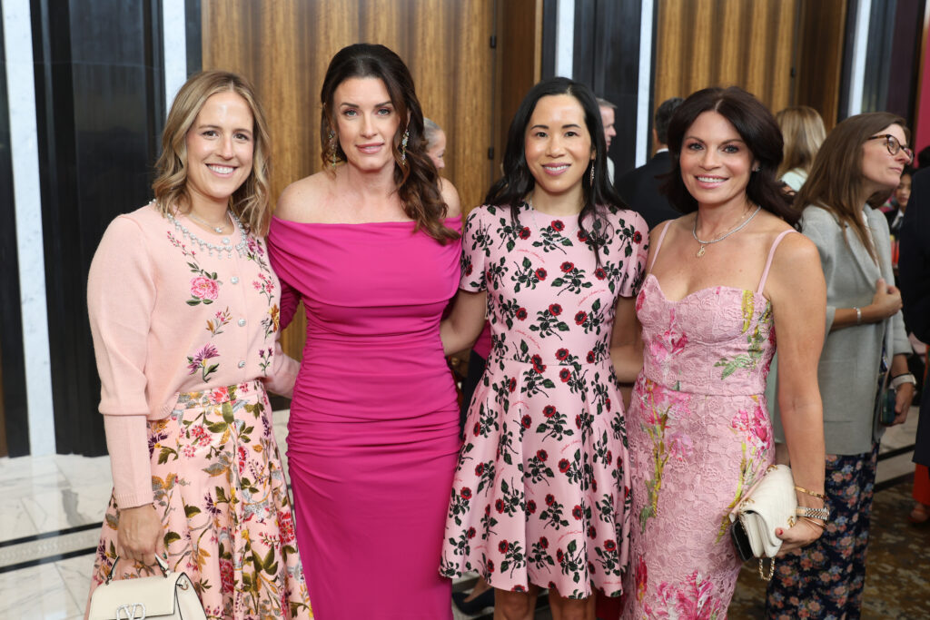 Brooke Lee, Jordan Seff, Stephanie Fleck, Kathy de la Mora at the Memorial Hermann Foundation Razzle Dazzle Luncheon. 