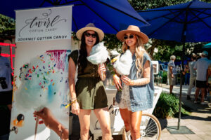 CFF – Guests enjoying Twirl Cotton Candy