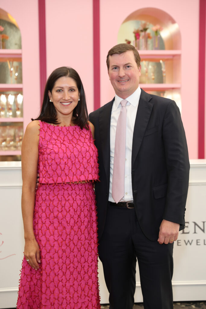 Halll of Fame Honorees Caroline & Will Brown at the Memorial Hermann Foundation Razzle Dazzle Luncheon. (Photo by Priscilla Dickson)