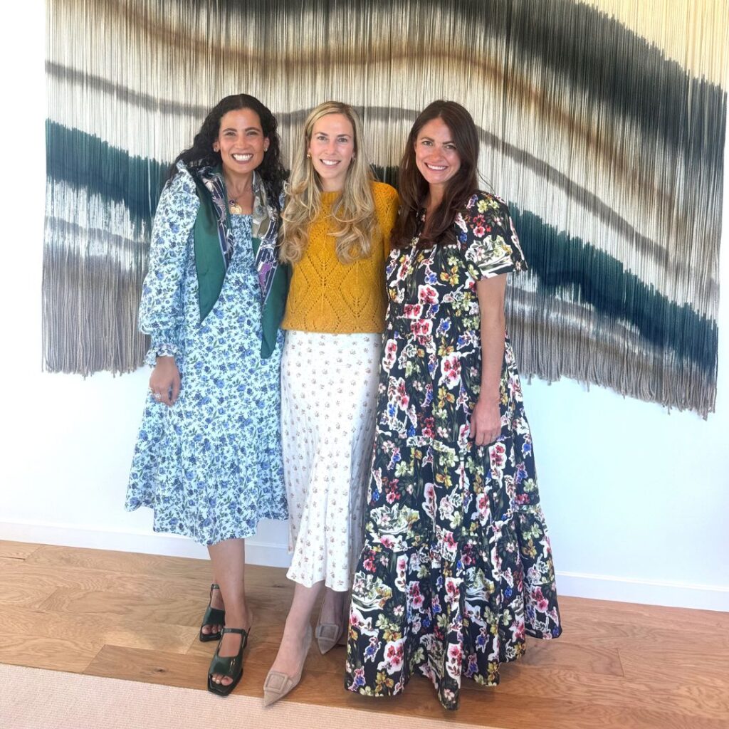 Catalina Gonzalez, Meghan Guffey, and Whitney Rowell. (Photo by Daniel Perez)