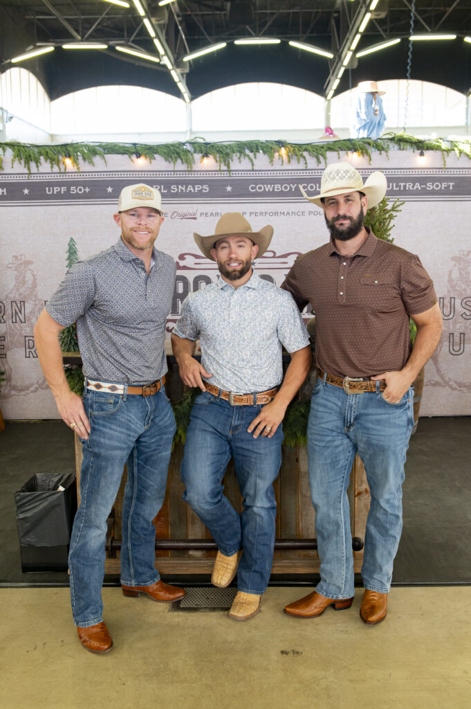 Iron Oak Apparel Co-Owner Beau Daniels, Iron Oak Apparel Co-Founder Keith Kruse  and Iron Oak Apparel Co-Founder Marc Novick  (Photo by Celeste Cass)