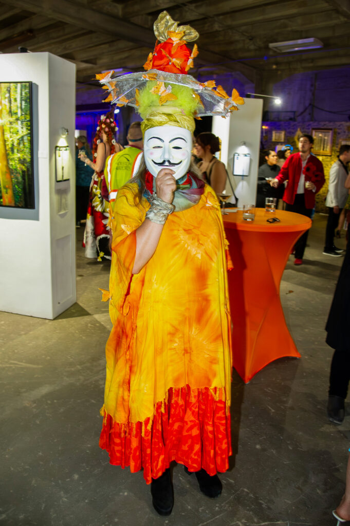 Cindy Lubetkin at the 2024 Orange Show Gala: DaliDada (Photo by Bill Stafford) 