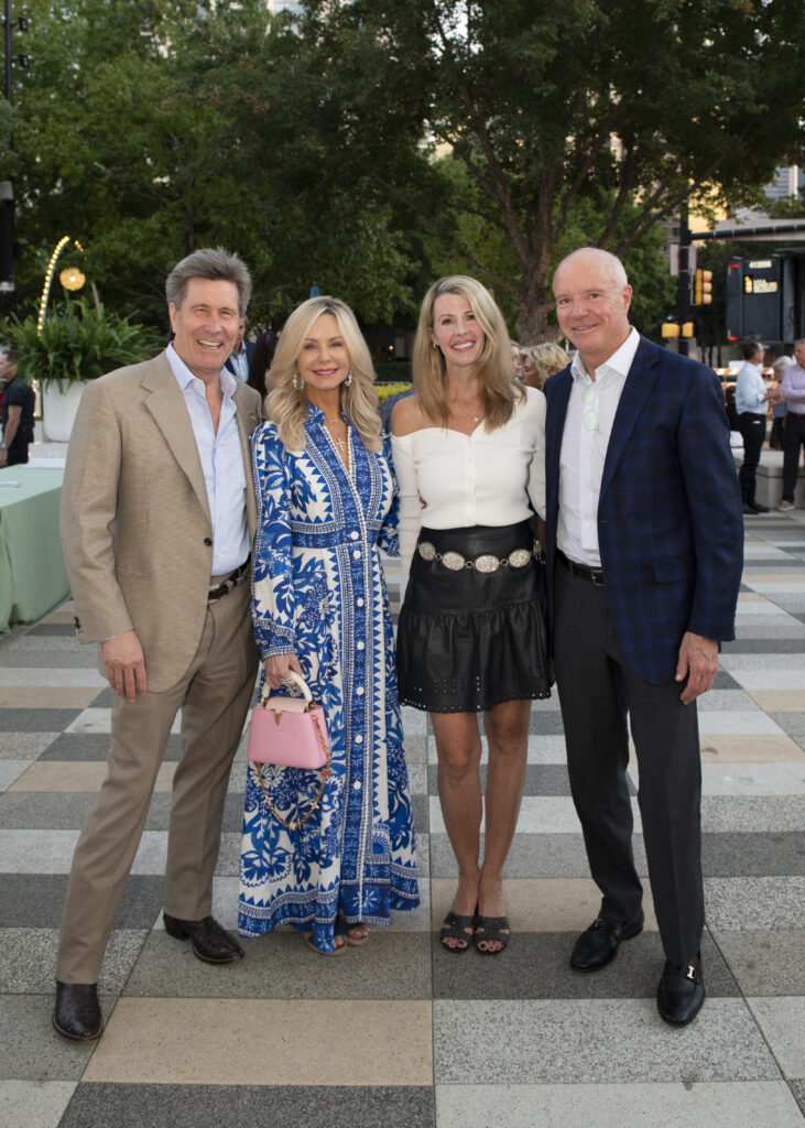 Clay & Lisa Cooley, Blake Stephenson, Mark Blinn (Photo by Tamytha Cameron and Celeste Cass)