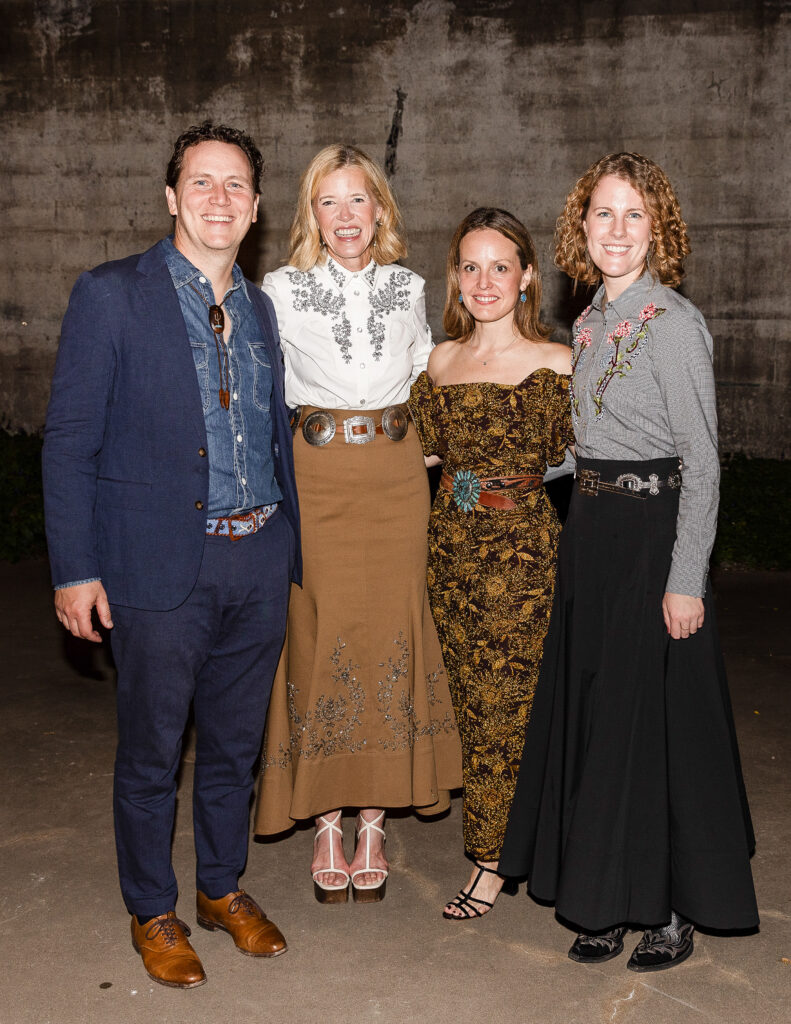 Damian Zunino, Lela Rose, Britt Zunino, Julia Bialke (Photo by Kaitlin Saragusa / BFA)