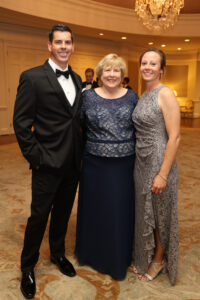 Daniel Burch, Honoree Dana Burch, Heather Burch (Photo by Priscilla Dickson)