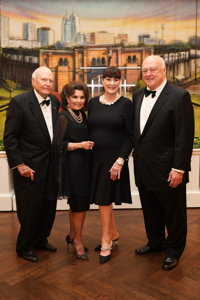 Dr Walter and Linda McReynolds, Cythnia and Bucky Allshouse (Photo by Priscilla Dickson)