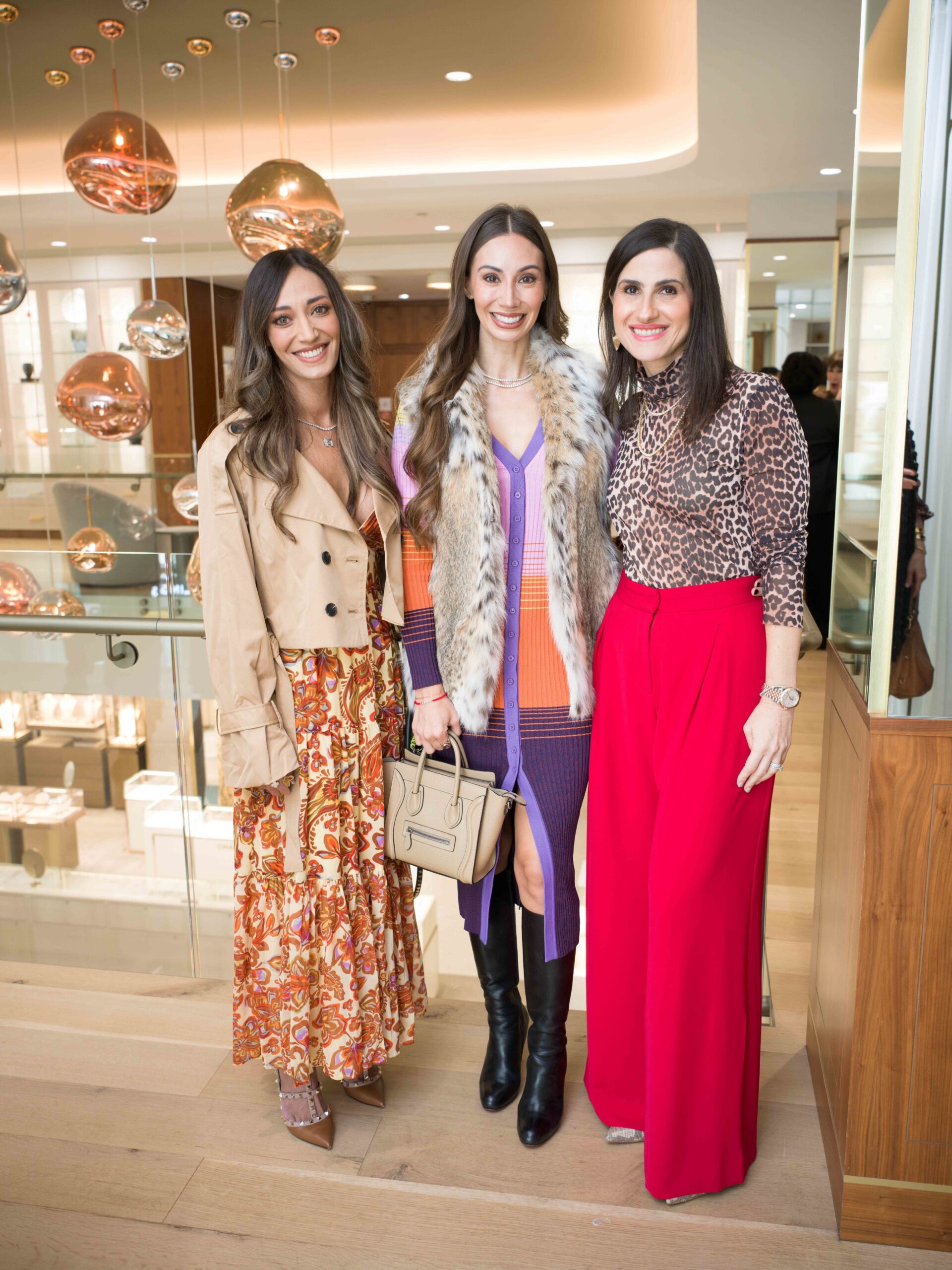 Elena Lefebvre, April Salazar, and Lisa Zadok