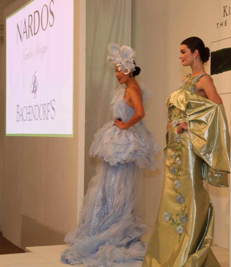 Dresses by Nardos, Jewelry by Bachendorf's (Photo by Thomas Garza and Rob Wythe / Wythe Portrait Studio)