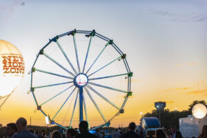 Ferris Wheel at Southfork Ranch for Cattle Baron’s Ball (Photo by Tamytha Cameron and Celeste Cass)