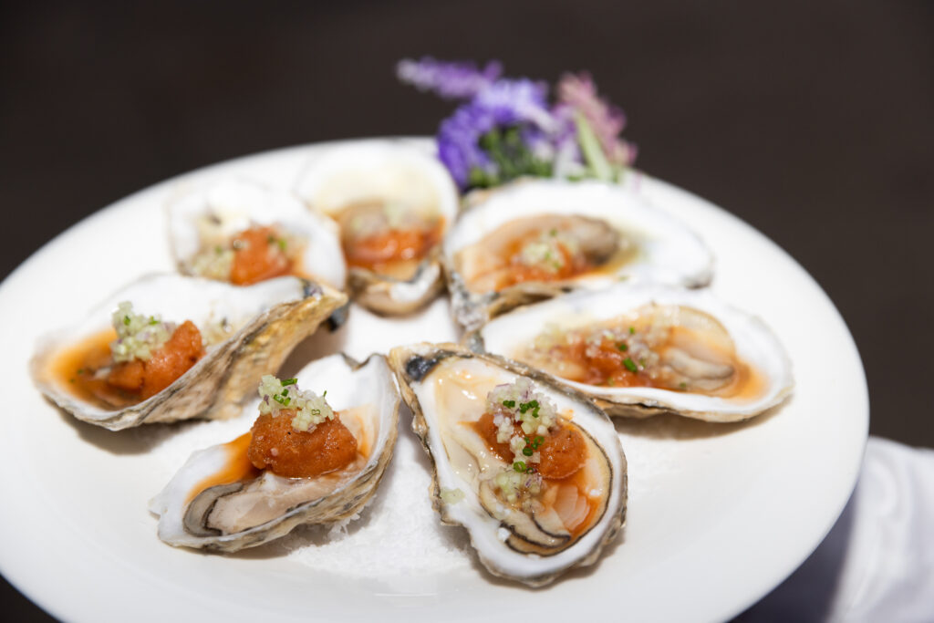 Oysters from Art2Catering (Photo by Kaitlin Saragusa / BFA)