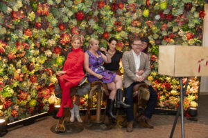 Guests pose in one of many photobooths throughout the ball (Photo by Tamytha Cameron and Celeste Cass)