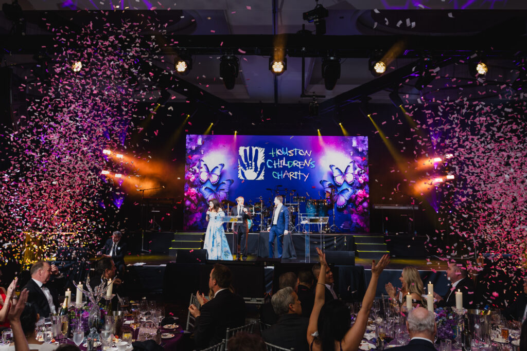 A giddy finale to Houston Children’s Charity 27th Annual Gala that raised a record $6.2 million. 