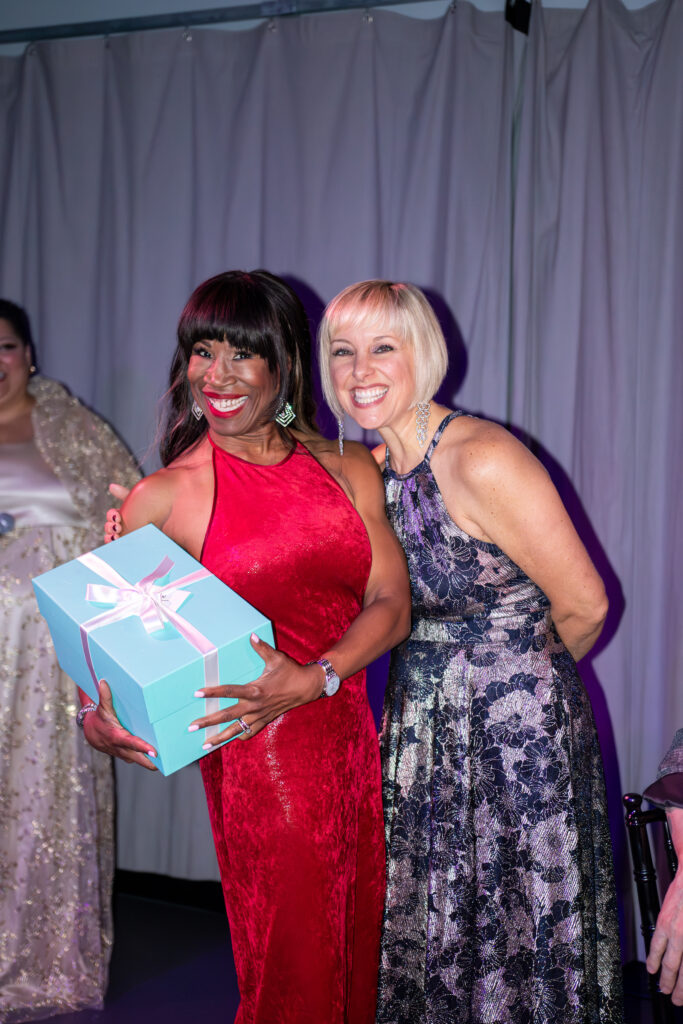 Houston Contemporary Dance Company gala honoree Lauren Anderson with 