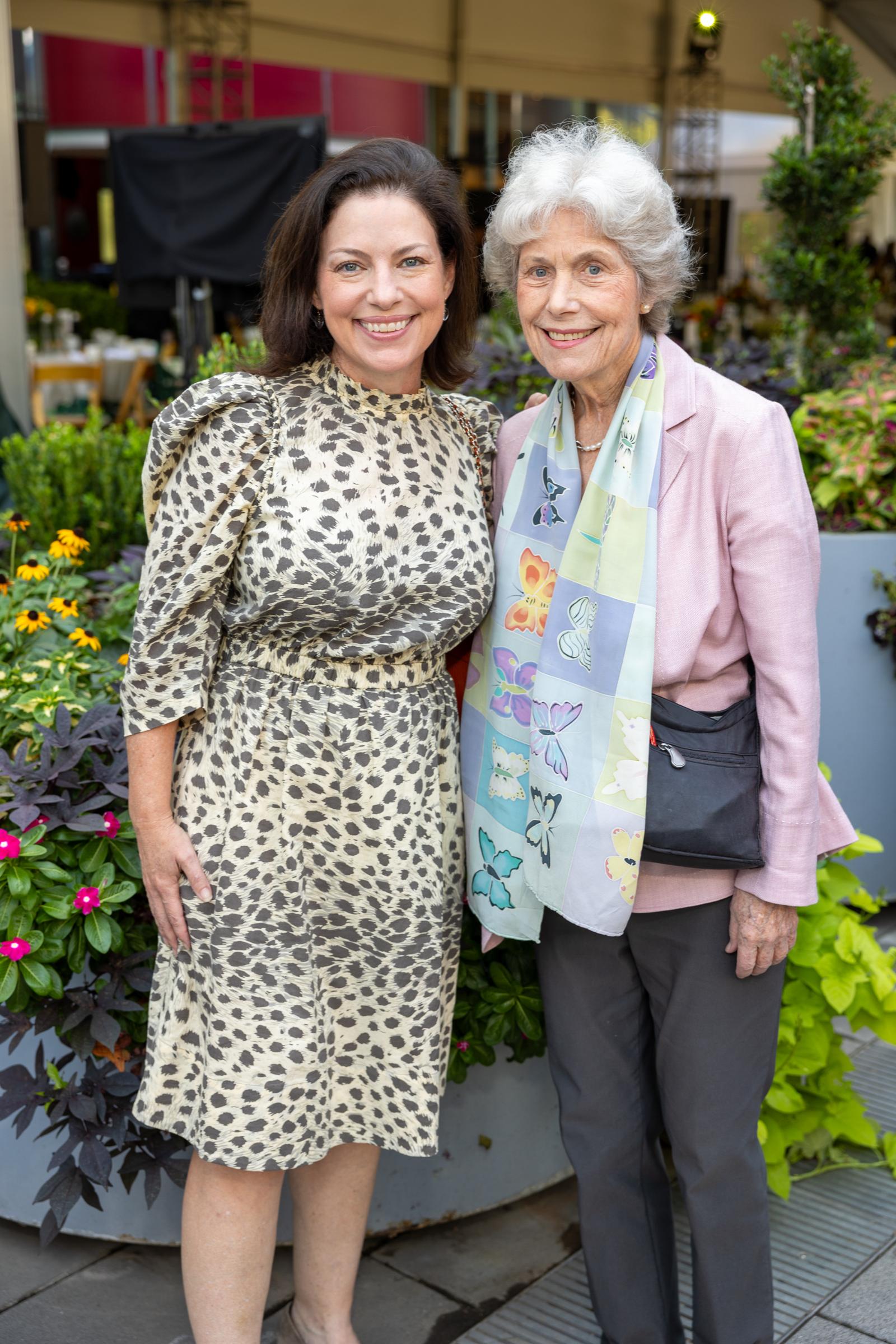 HPB Board Chair Dr. Cullen Geiselman Muse, Beth Robertson (Photo by Jenny Antill)