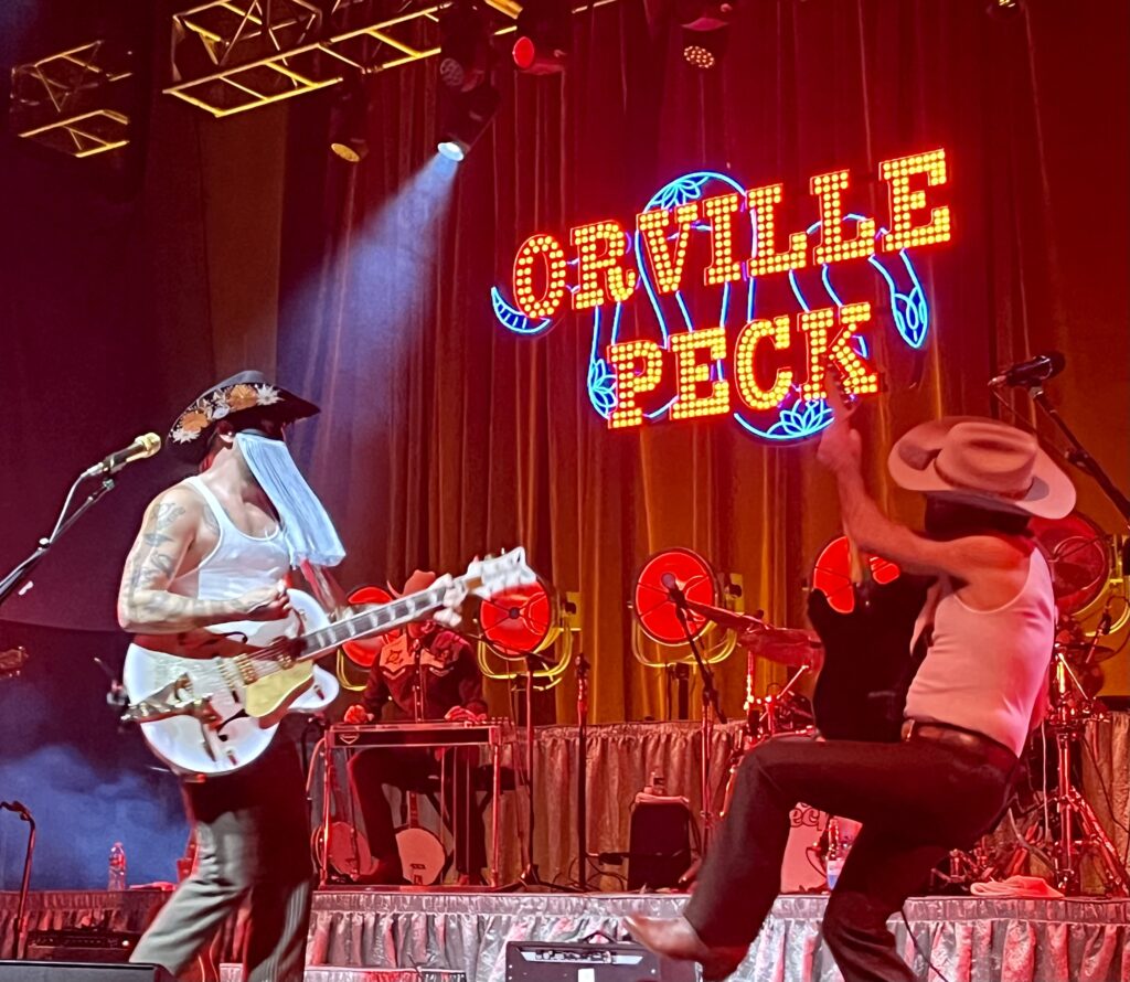 Orville Peck jams out at House of Blues Houston.