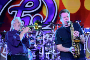 Iconic rock and roll band Chicago performs at the Houston Children’s Charity gala.