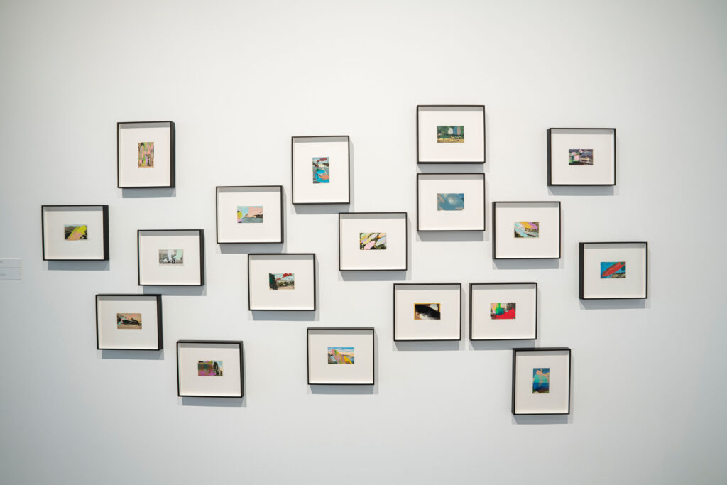 An installation view of "Tacita Dean: Blind Folly" at The Menil Collection in Houston. (Photo by Paul Hester, courtesy The Menil Collection)