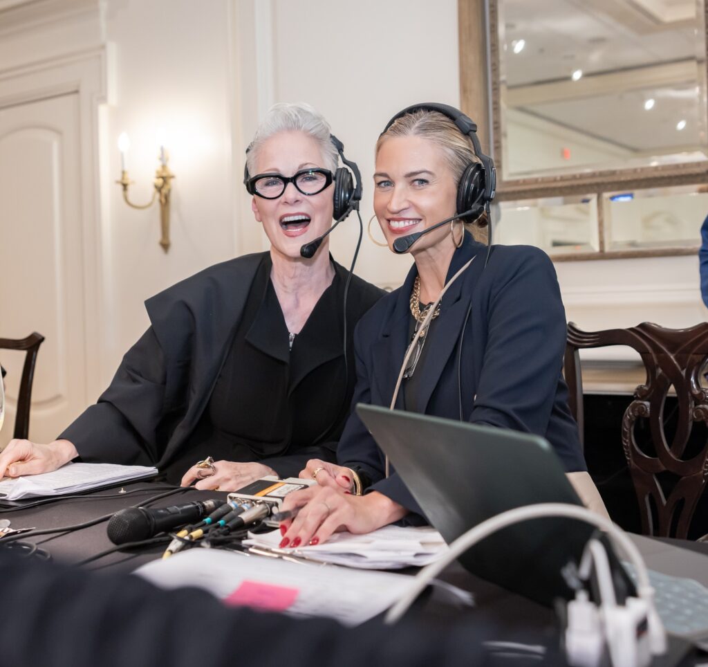 Jan Strimple, Fashion Show Producer; Robyn Chauvin (Photo by Thomas Garza and Rob Wythe / Wythe Portrait Studio)