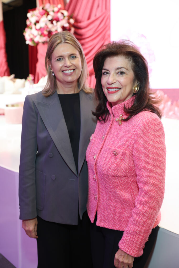 British designer Jenny Packham, Dancie Ware at the Memorial Hermann Foundation Razzle Dazzle Luncheon. (Photo by Priscilla Dickson)