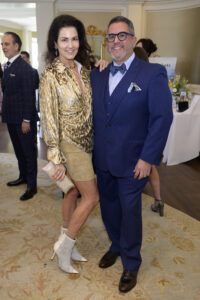 ICCC Luncheon Jessica Rossman, Dr. Roland Maldonado (Photo by Michelle Watson, CatchLightGroup.com)