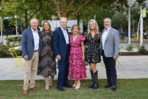 John & Jennifer Gates, Roger & Marianne Staubach, Amy & Jamie Mentgen (Photo by Tamytha Cameron and Celeste Cass)