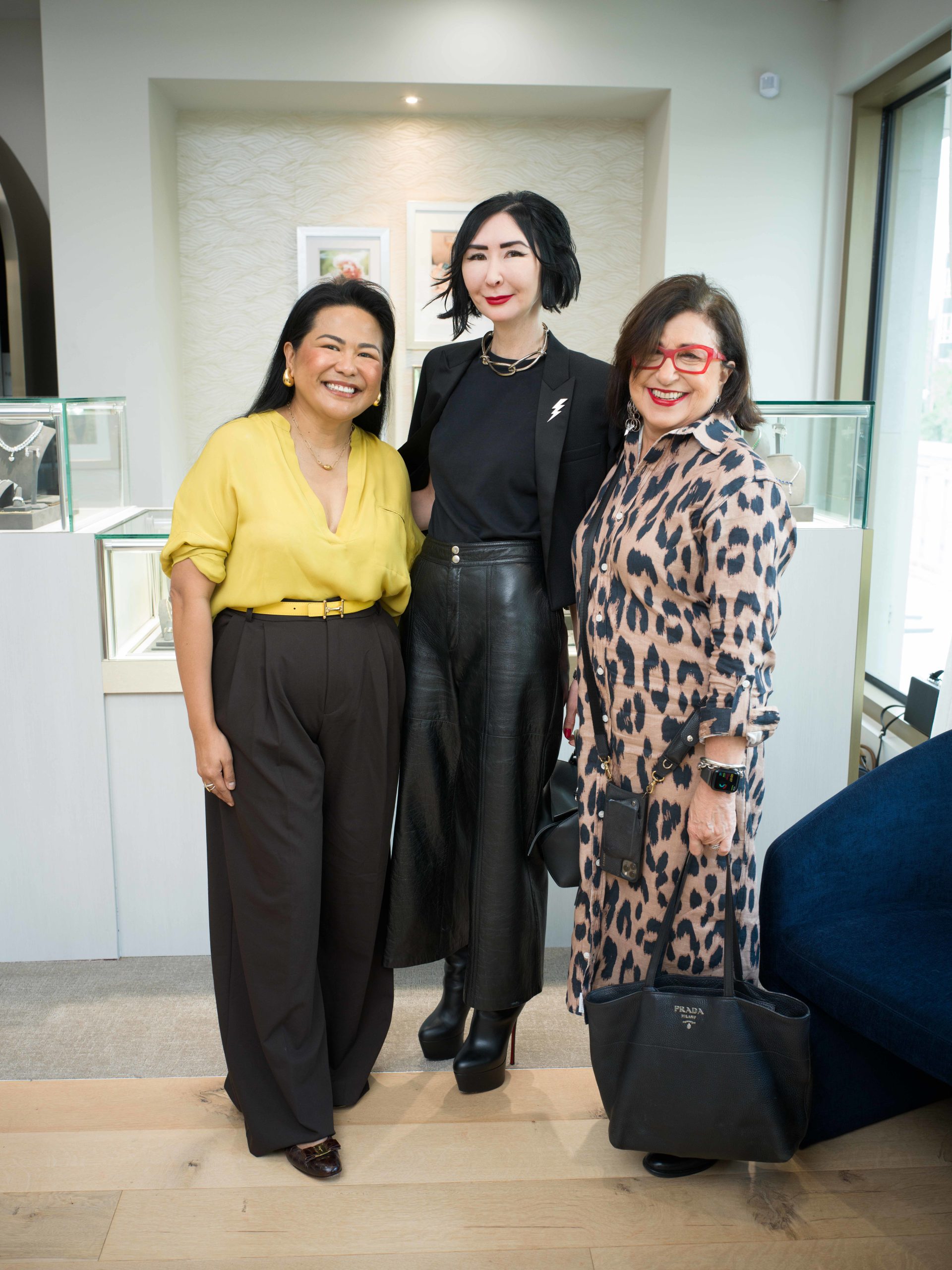 June Rodil, Carrie Brandsberg-Dahl, and Roz Pactor