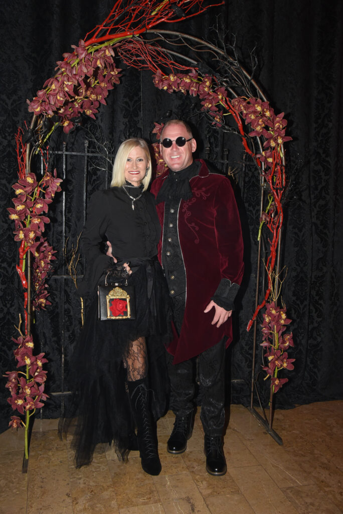 Kerry & Bill Dampier at the Children's Museum Houston 'Noir Ball'