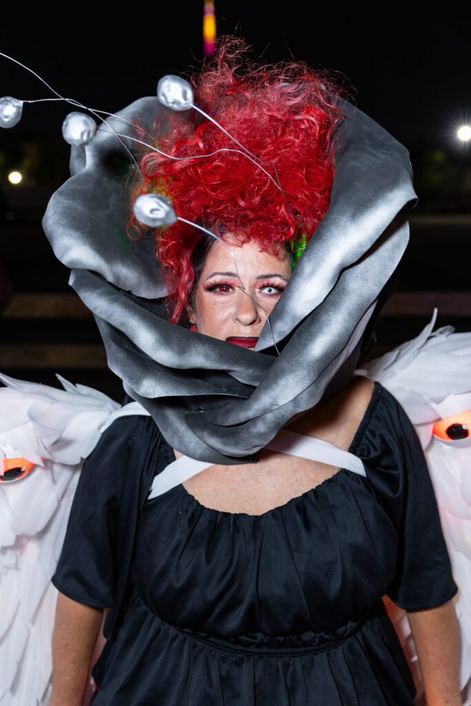 Kimi Bainter at the 2024 Orange Show Gala: DaliDada (Photo by Emily Jaschke) 
