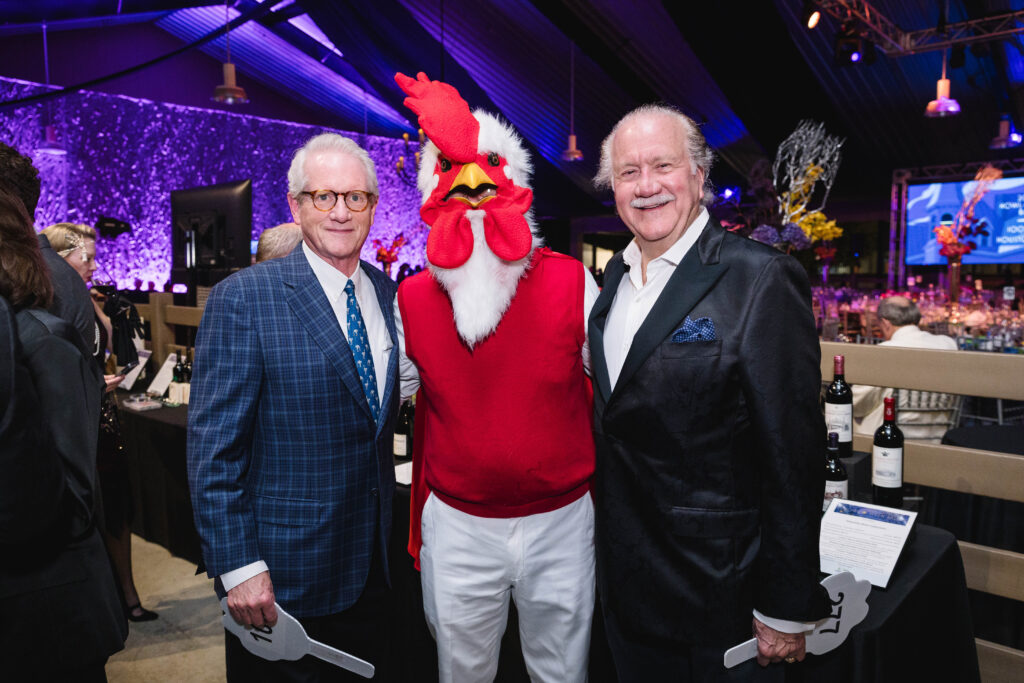 Les Allison, Steve Stephens, Larry Levine at the Houston SPCA annual Howl-O-Ween gala (Photo by Johnny Than)