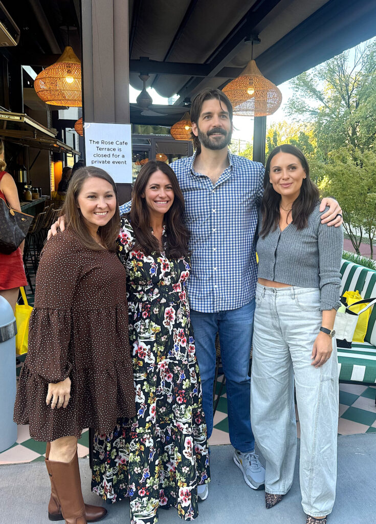 Lindsey Altmeyer, Whitney Rowell, Rogers Healy, and Alex Snodgrass. (Photo by Daniel Perez)