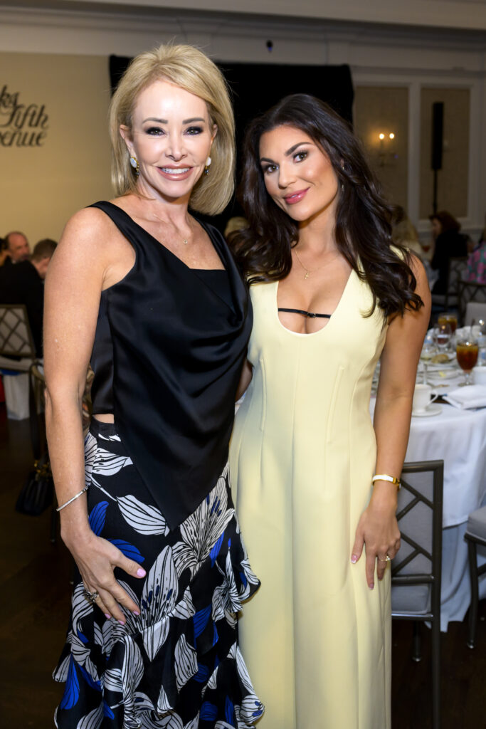 Lorena Gomez, Jessica Gomez at the Italian Cultural & Community Center Luncheon at River Oaks Country Club (Photo by Michelle Watson, CatchLightGroup.com)