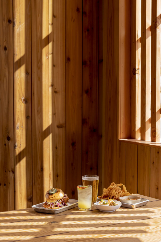 Inside the new Loro on Kirby Drive you'll find a couple smoked dishes like: Smoked Chicken Sandwich and Smoked Salmon Dip .Photo credit: Hai Hospitality