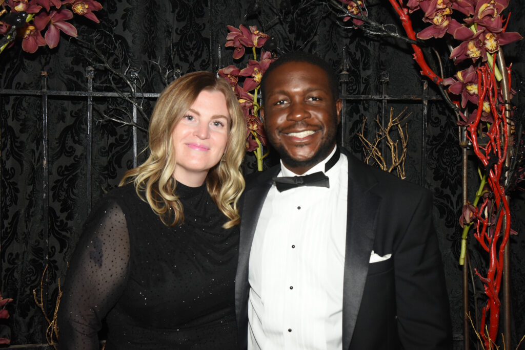 Lucy & Babatunde Cole at the Children's Museum Houston 'Noir Ball'