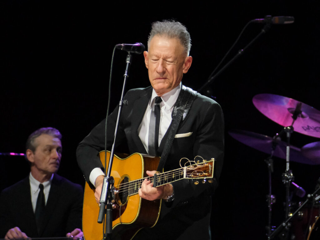 Lyle Lovett, a Klein native, wowed the crowd as part of the 50th anniversary concert at the Cynthia Woods Mitchell Pavilion on Oct. 18, 2024. (Photo by F. Carter Smith)