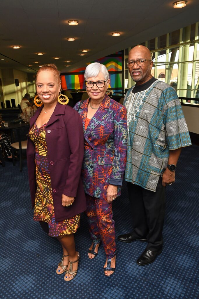 Malene Jackson Dixon, Rosalind Jackson, Russell Jackson at Community Artists’ Collective's 2024 FestEve! Gala (Photo by Vicky Pink)
