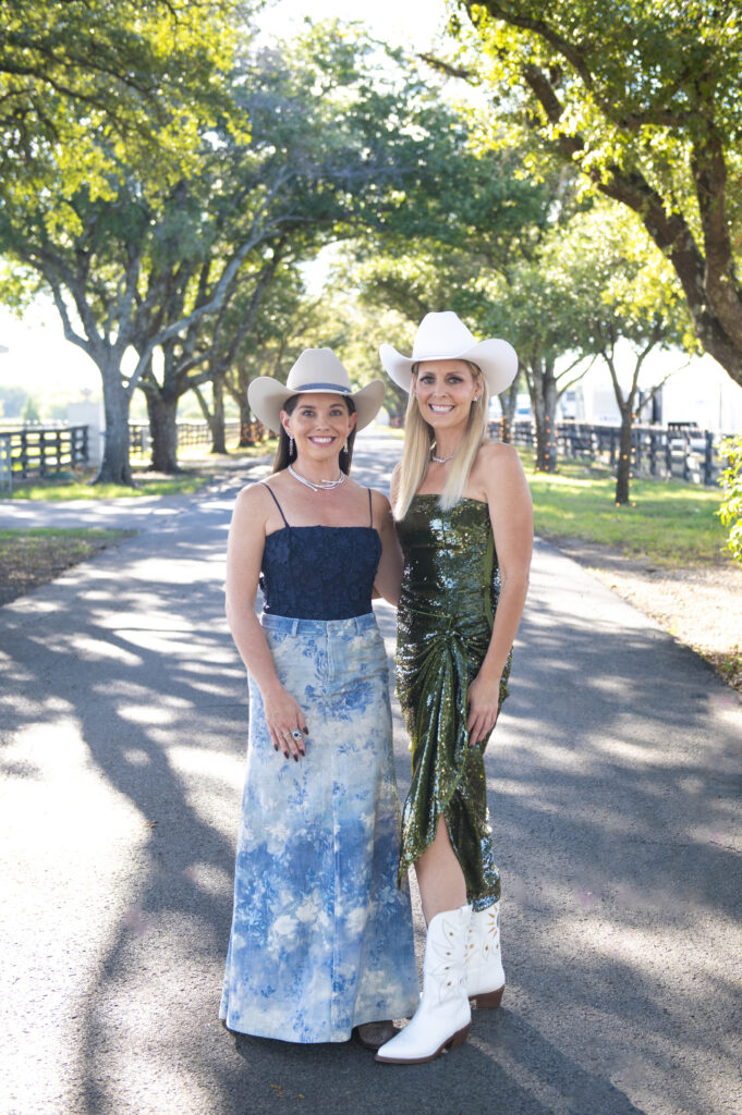 2024 Cattle Baron's Ball Co-Chairs Marjon Zabihi Henderson and Lora Farris (Photo by Tamytha Cameron and Celeste Cass)