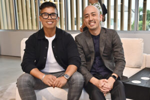 Mark Gonzales and Ramon Galang (Photo by Alex Montoya)