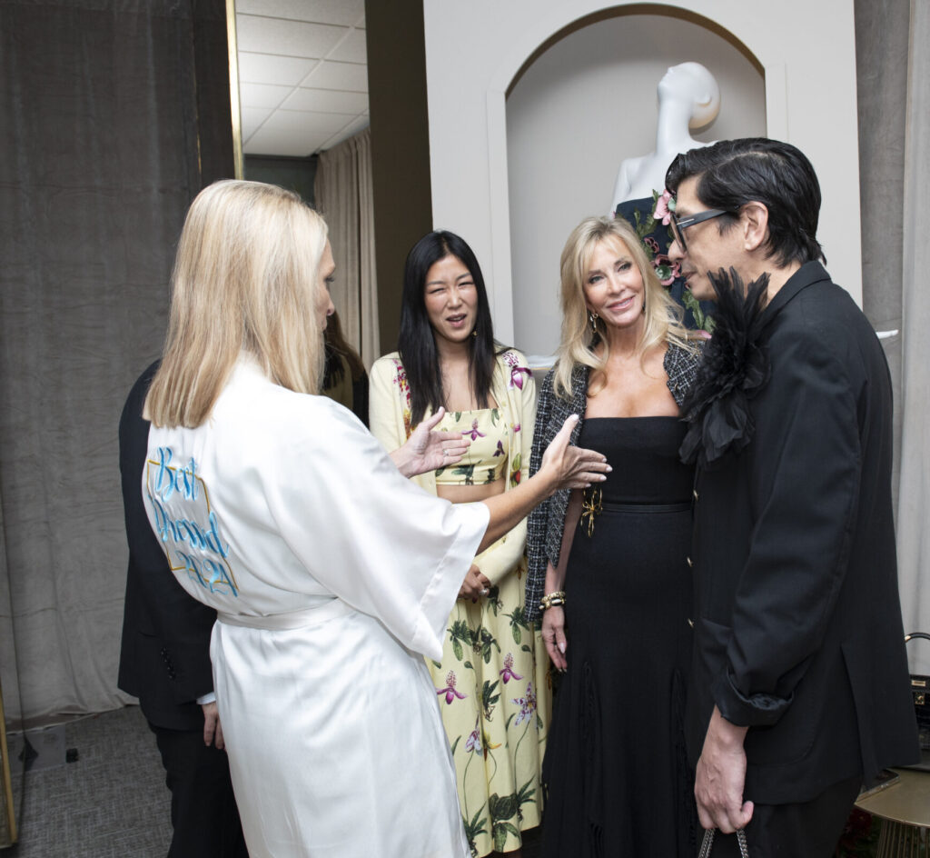 Meredith Land, Laura Kim, Nancy Rogers, Billy Fong (Photo by Tamytha Cameron)