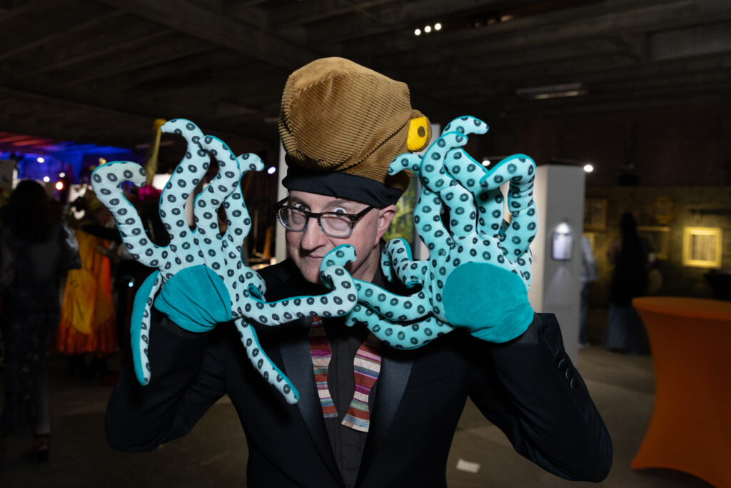 Michael Crawford at the 2024 Orange Show Gala: DaliDada  (Photo by Emily Jaschke)