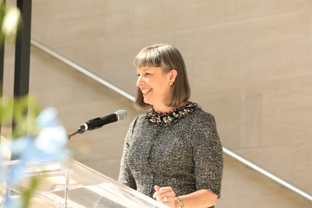 Michelle Miller Burns, Dallas Symphony Orchestra CEO and Ross Perot President (Photo by Thomas Garza and Rob Wythe/Wythe Portrait Studio)