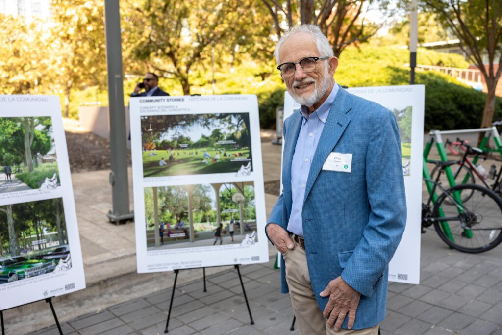 Mike Garver at the Houston Parks Board annual luncheon (Photo by Jenny Antill)