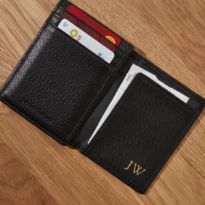 Leatherology money clip/cardholder