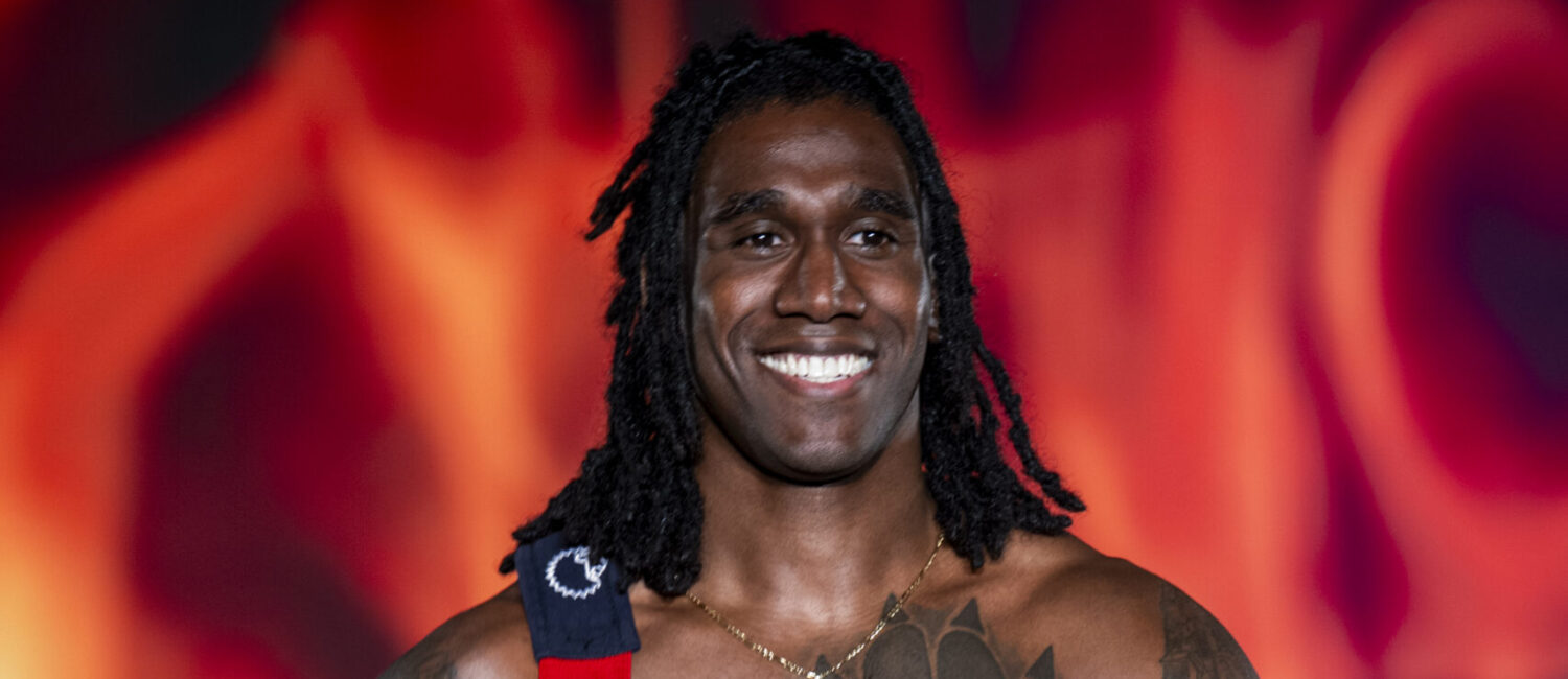 Houston Firefighter Calendar model Mr. February keeps it sizzling at the Red Hot Gala benefiting the Houston Professional Firefighters Association (Photo by CatchLight Group)