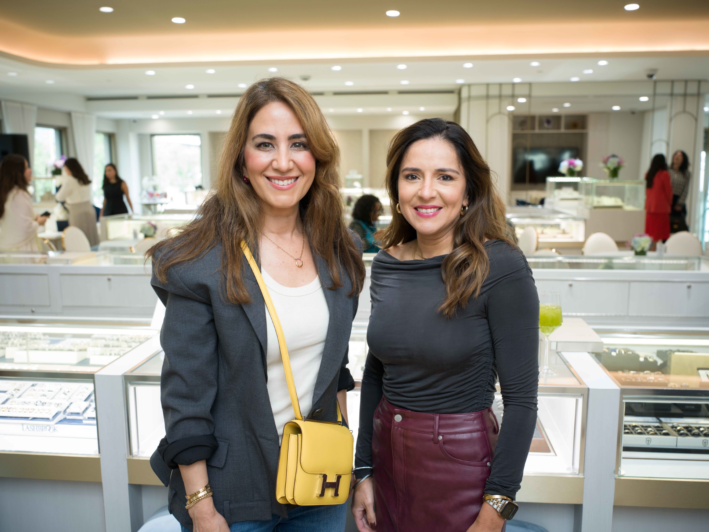 Neshat Yazdi and Graciela Saldivia